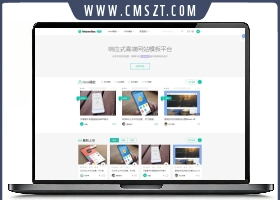 响应式高端网站模板源码图