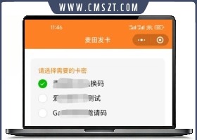 二开新版微信发卡小程序列表版源