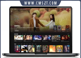 苹果cmsV10暗黑大气MT主题模板-